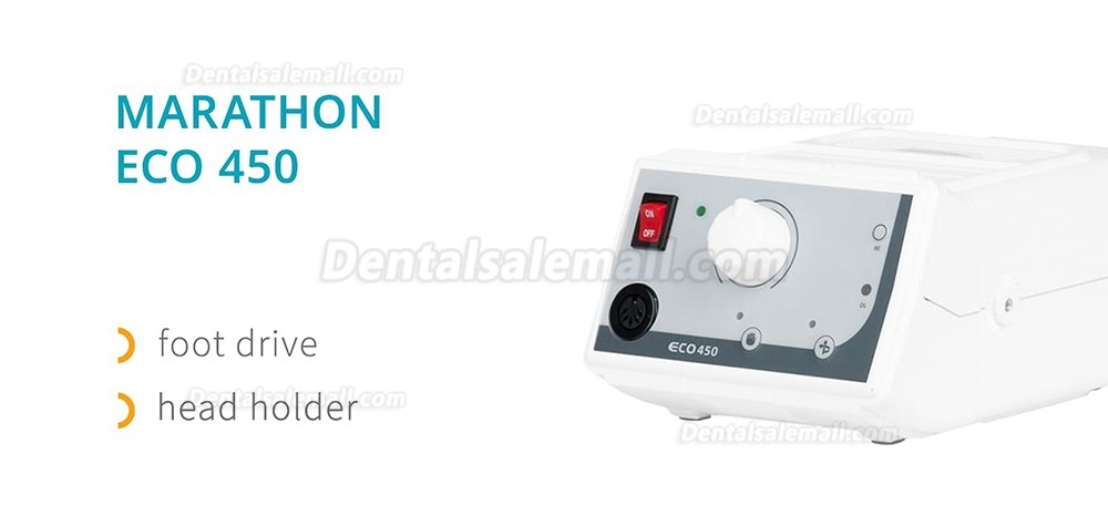 Dental MARATHON Micromotor Polisher ECO N7R 450 Lab+45K 45000 RPM Handpiece